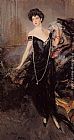 Giovanni Boldini Famous Paintings - Portrait of Donna Franca Florio